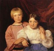 Ferdinand Georg Waldmuller, Children